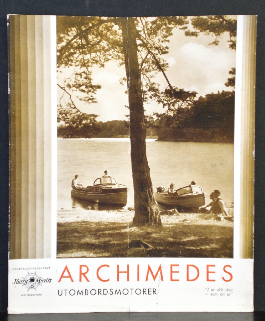 Archimedes. Utombordsmotorer (1933)