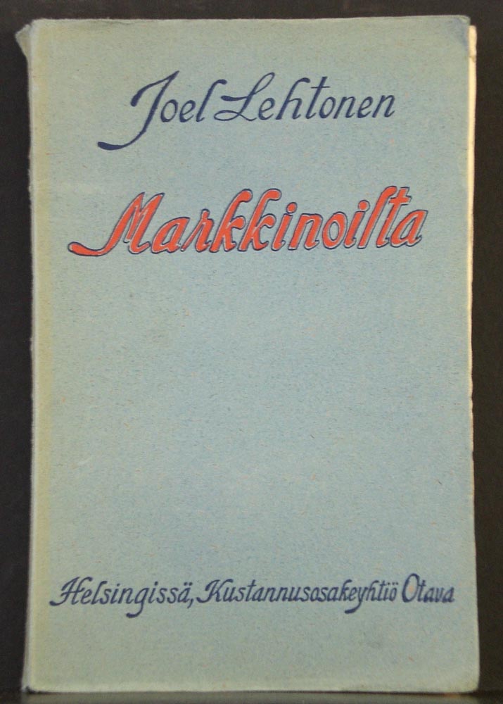 Joel Lehtonen Markkinoilta (1912)