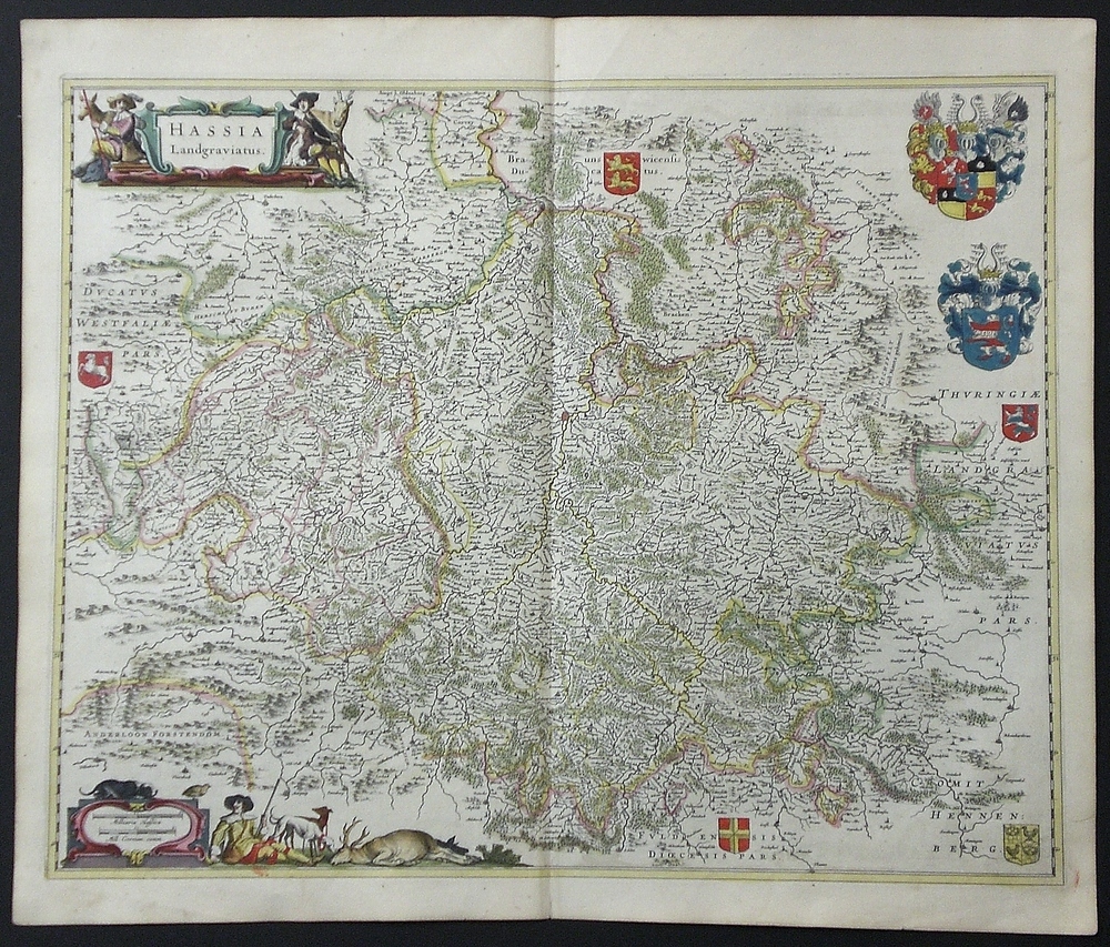 Blaeu, .J.: Hassia Landgraviatus