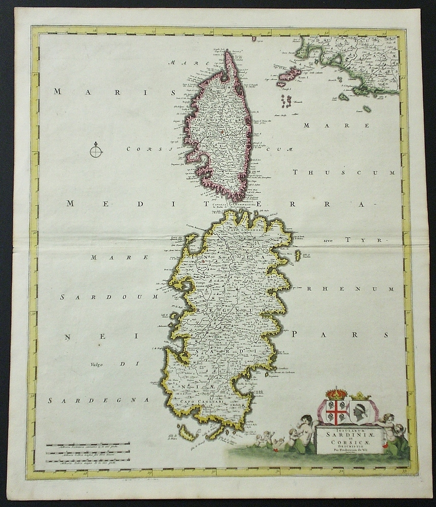 de Wit, Frederick: Insularum Sardiniae et Corsicae