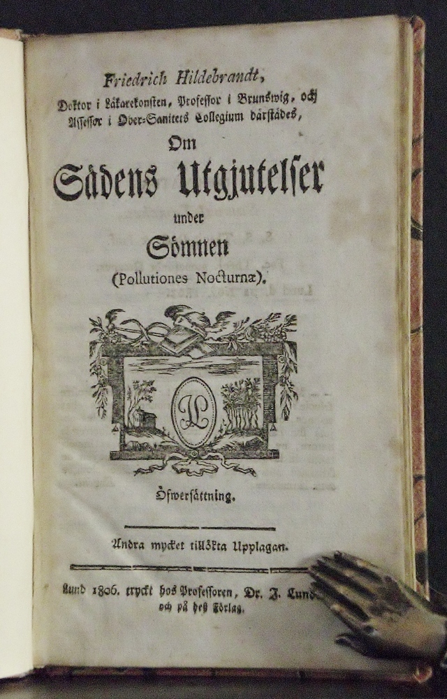 FRIEDRICH HILDEBRANDT Om sädens utgjutelser under sömnen (1806)