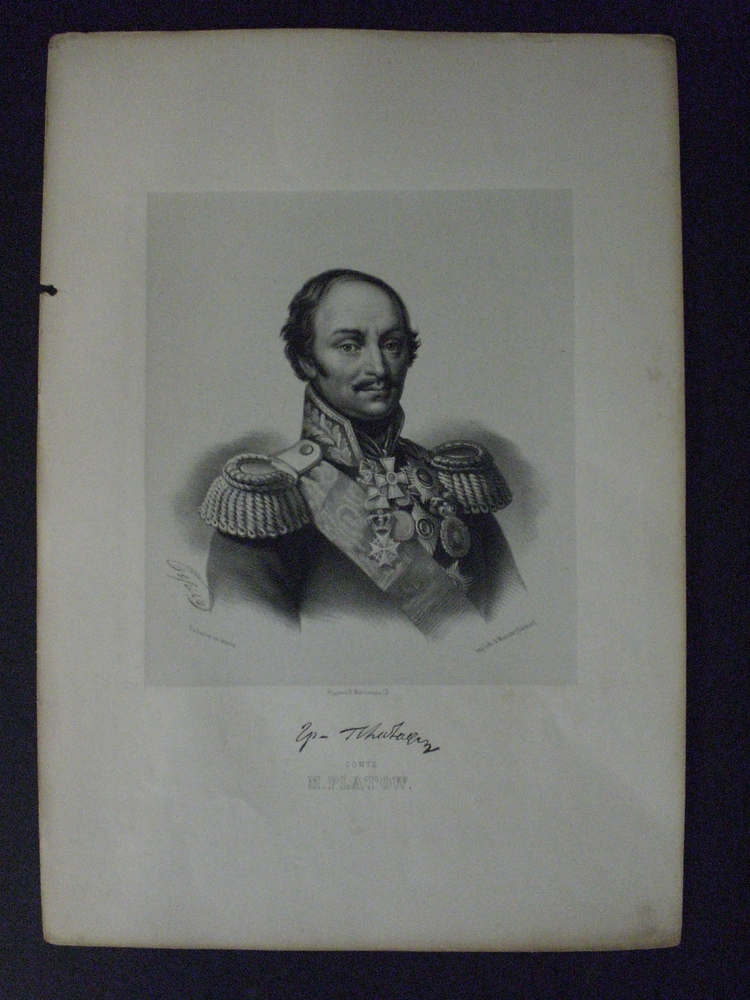 Lith. A. Munster: Comte M. Platow