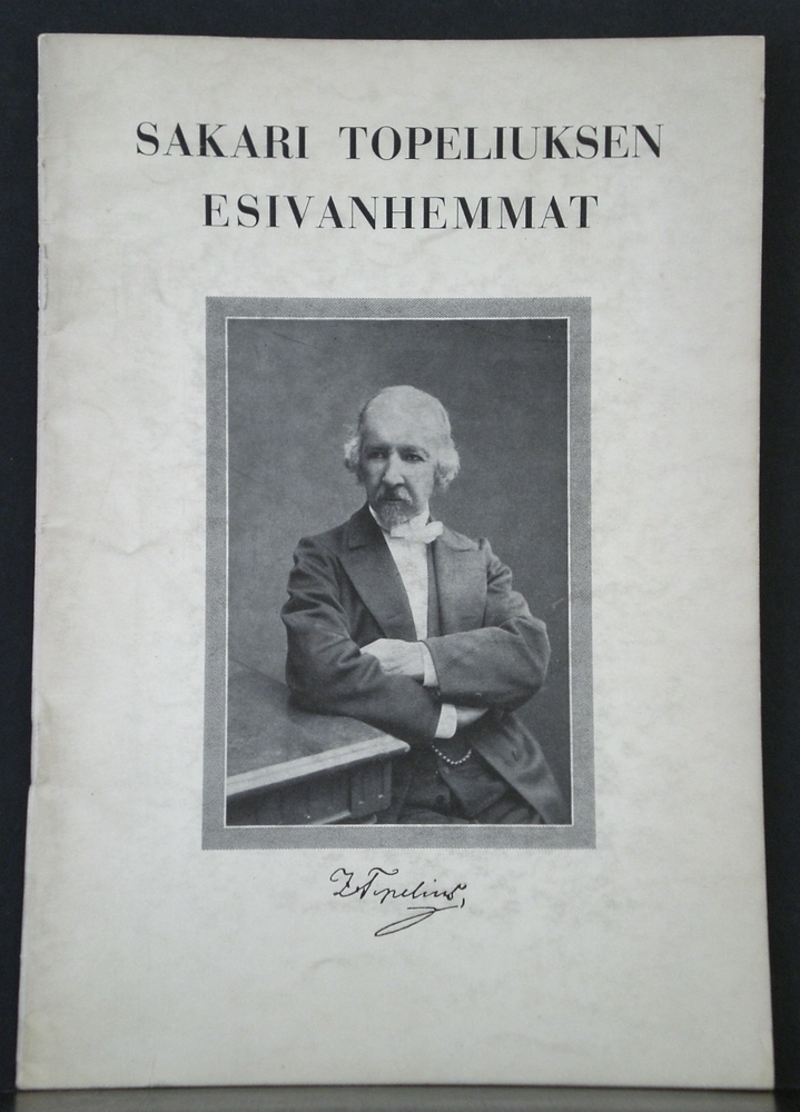 Sakari Topeliuksen esivanhemmat (1933)