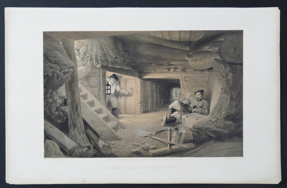Simpson, W.- Haghe, C.: Mine of the Bastion du Mat