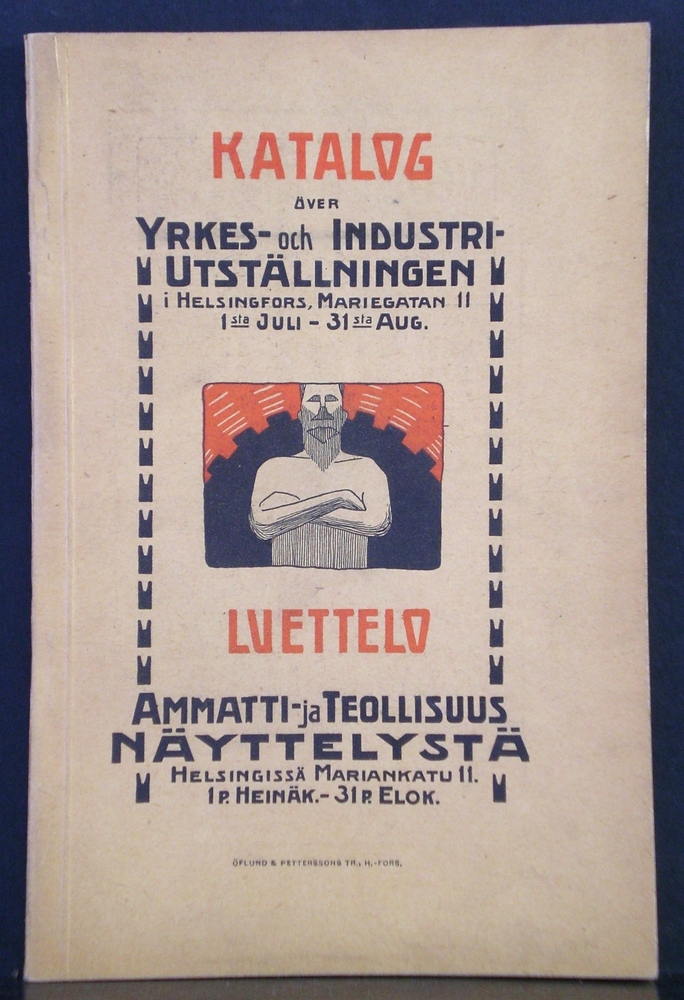 Katalog över yrkes- och industriutställningen i Helsingfors 1908