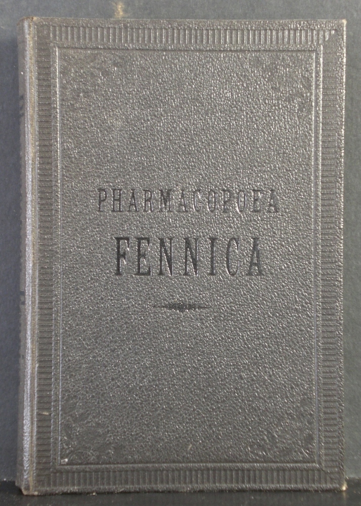 Pharmacopoea Fennica (1885)