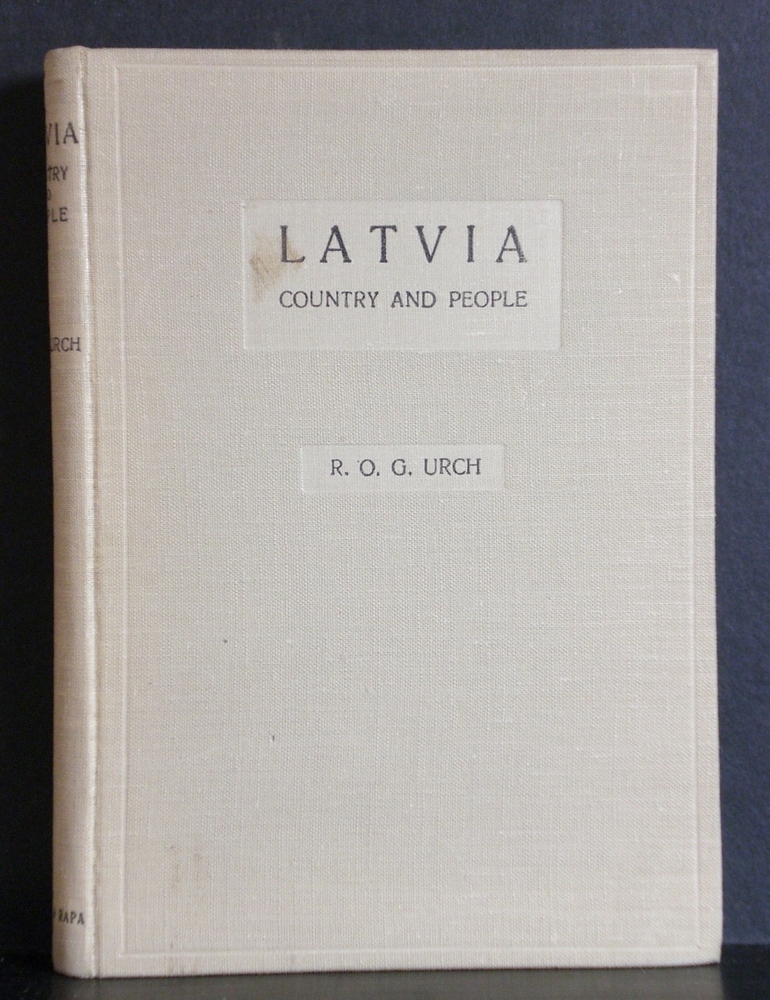 Latvia. Country and people (1935)