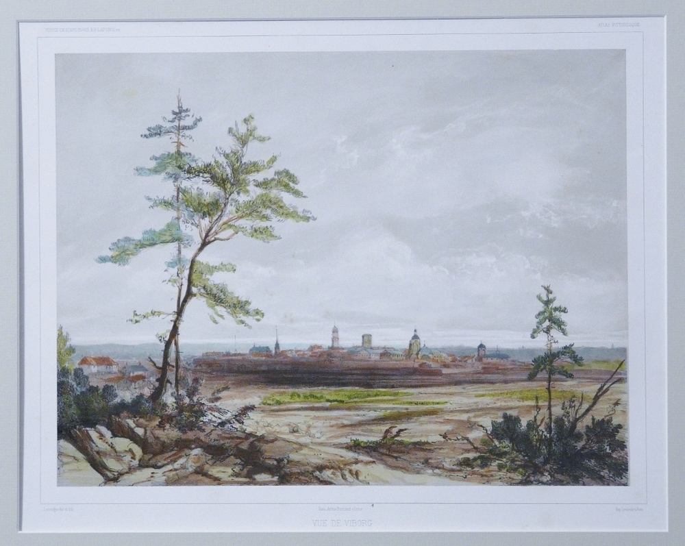 B. LAUVERGNE Vue de Viborg (1842)