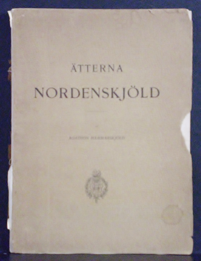 AGATHON HAMMARSKJÖLD Ätterna Nordenskjöld (1902)