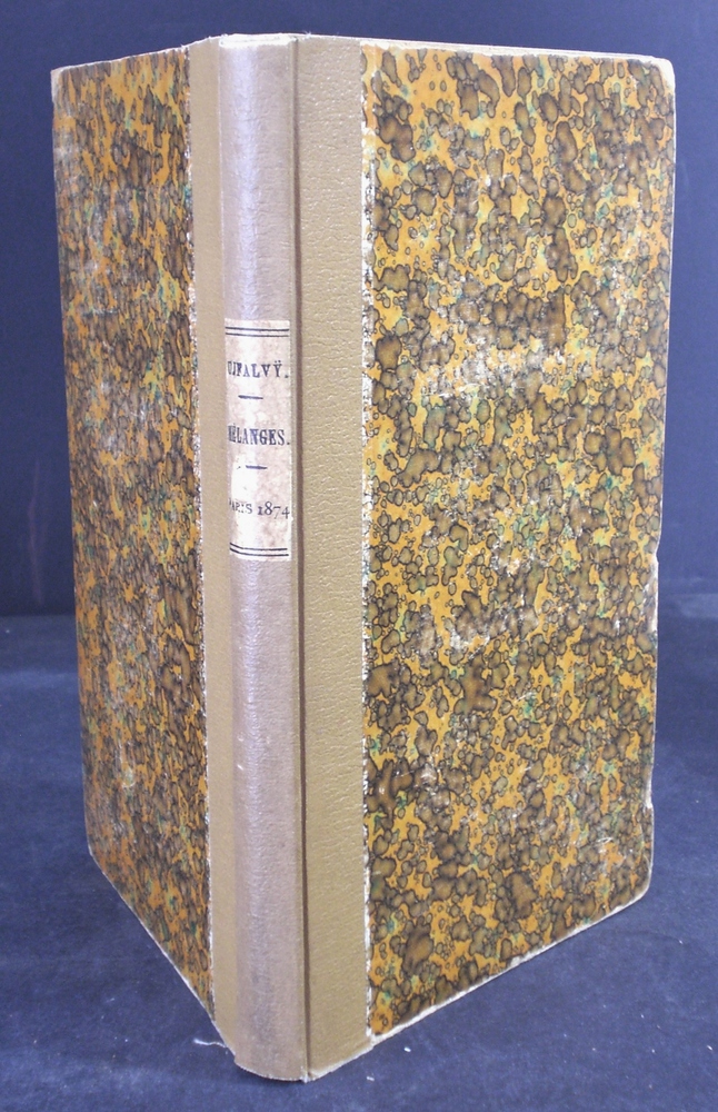 Ujfalvy de Mezö-Kövesd , Charles Eugene (1842-1904): Mélanges Altaiques - kansatiede