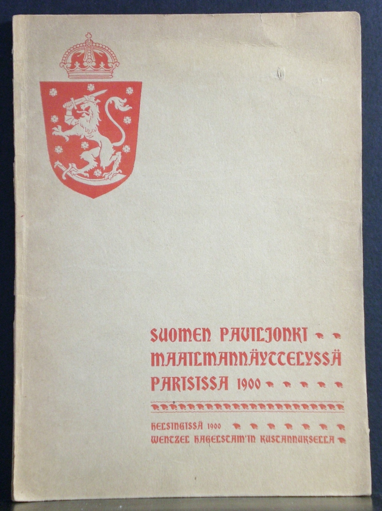 Suomen paviljonki maailmannäyttelyssä Pariisissa 1900