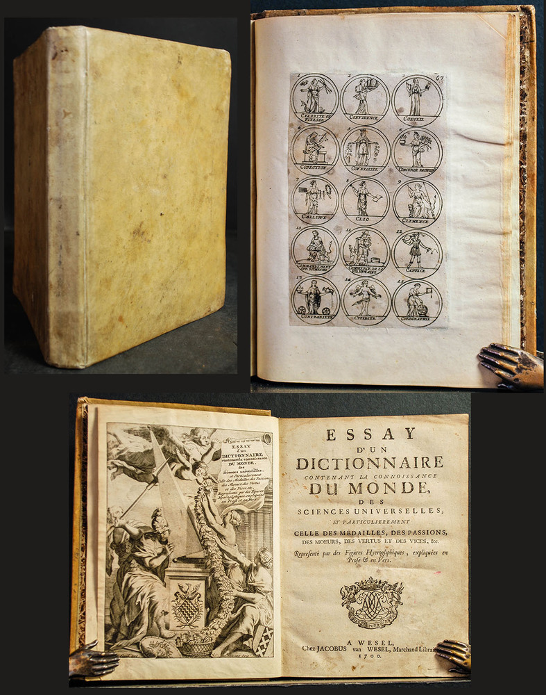 Essay d'un dictionnaire contenant la connoissance du monde, des sciences universelles (1700)