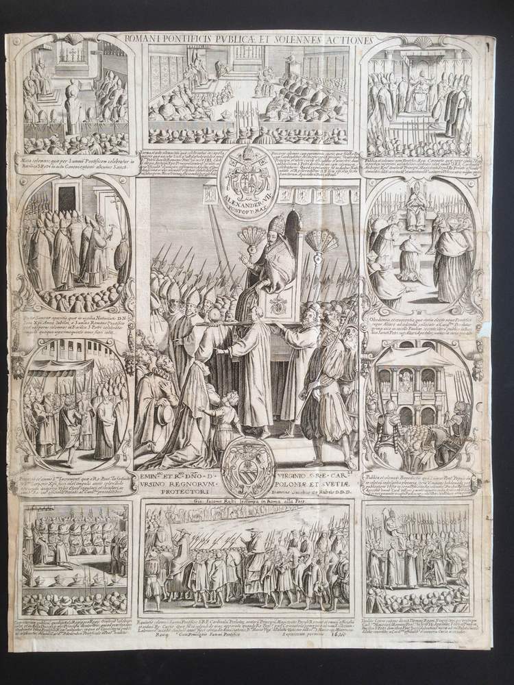 de Rossi, Giovanni Giacomo: Romani pontificis publicae et solennes actiones