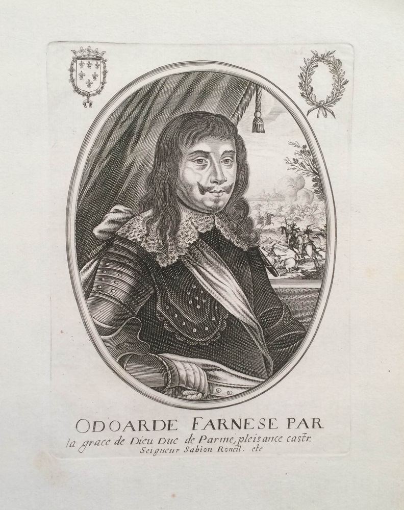 Odoarde Farnese par la grace de Dieu Duc de Parme
