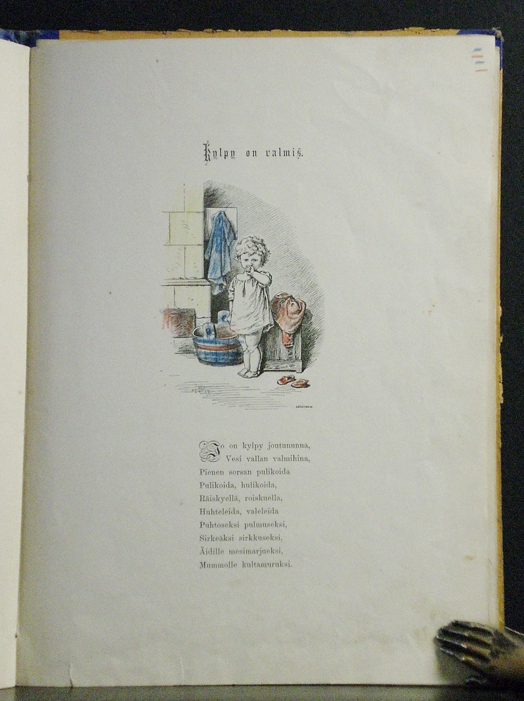Oskar Pletsch Lapsuuden ajoilta (1881)