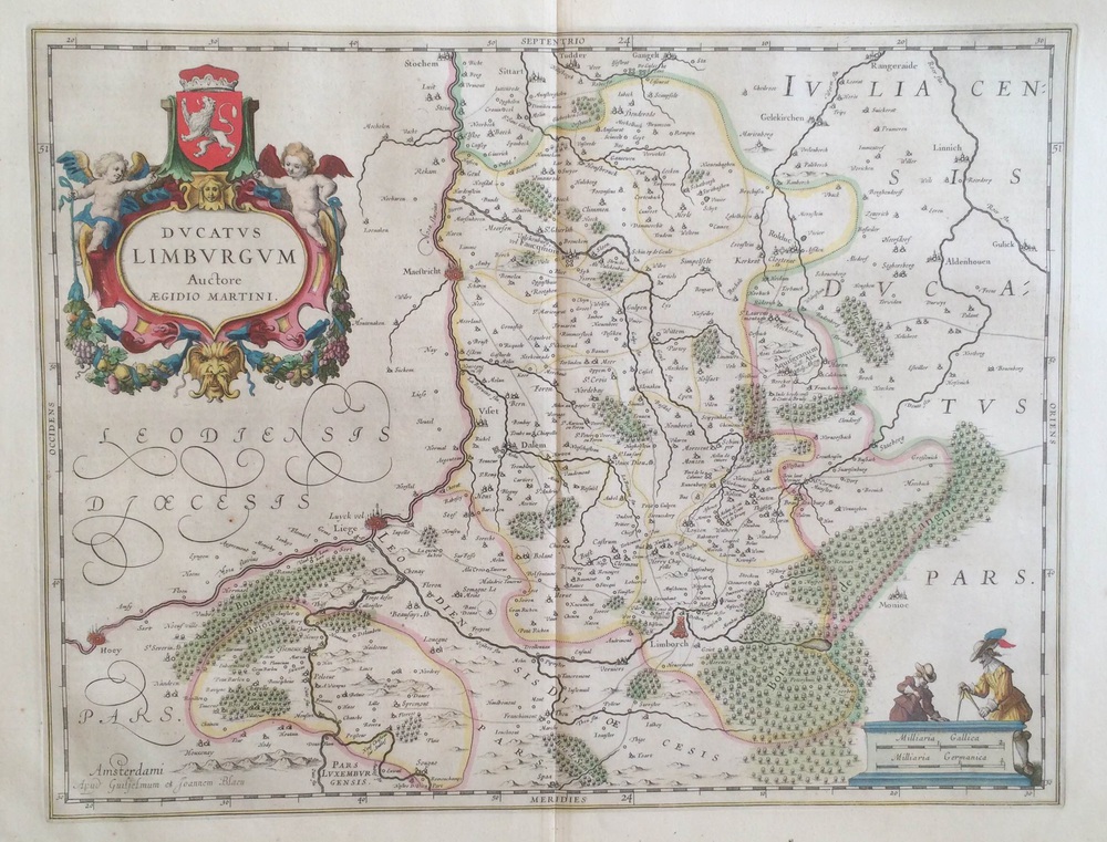 Blaeu, W. J.: Ducatus Limburgum Auctore Aegido Martini