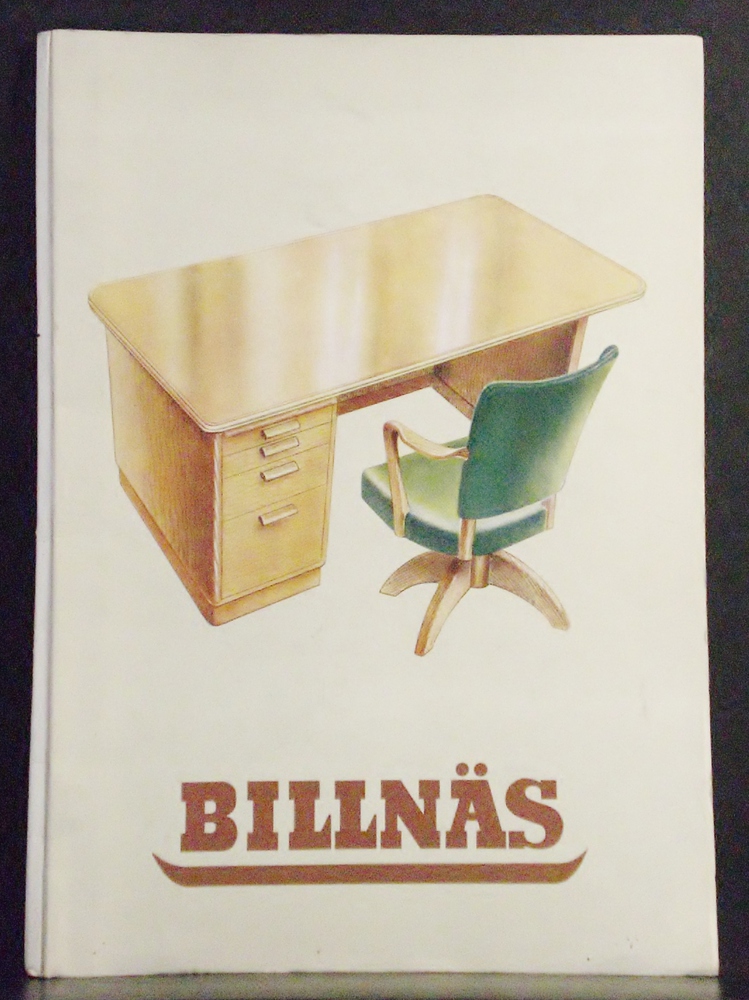Billnäs. Konttorihuonekalujen luettelo. Katalog över kontorsmöbler