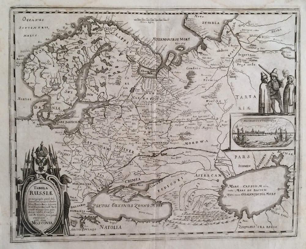 Merian, M.: Tabula Russiae