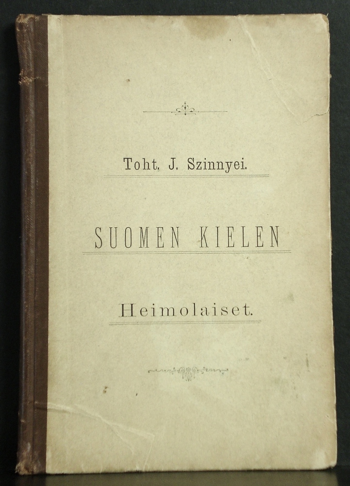 Suomen kielen heimolaiset - József Szinnyei