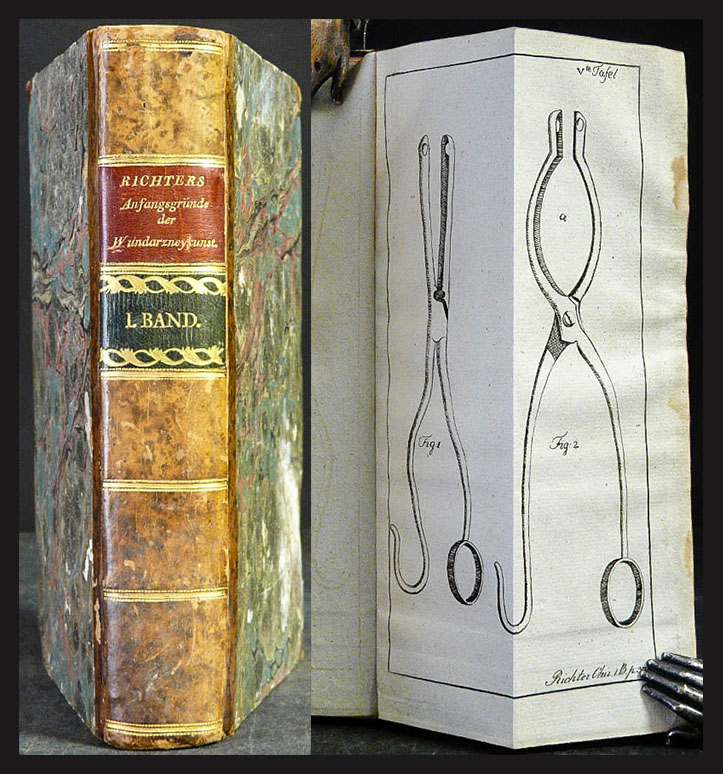 AUGUST GOTTLIEB RICHTER Anfangsgrunde der Wundarzneykunst (1799)