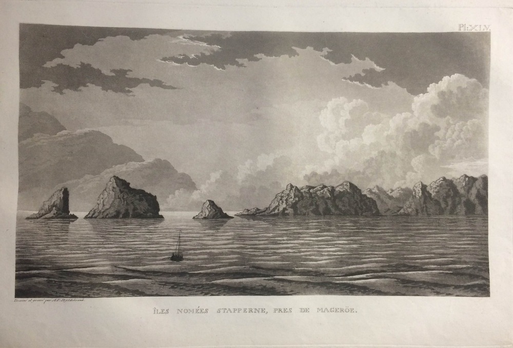 A. F. SKJÖLDEBRAND Îles nomées Stapperne, pres de Mageröe