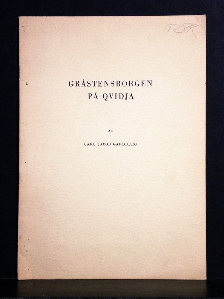 Gardberg, Carl Jacob: Gråstensborgen på Qvidja
