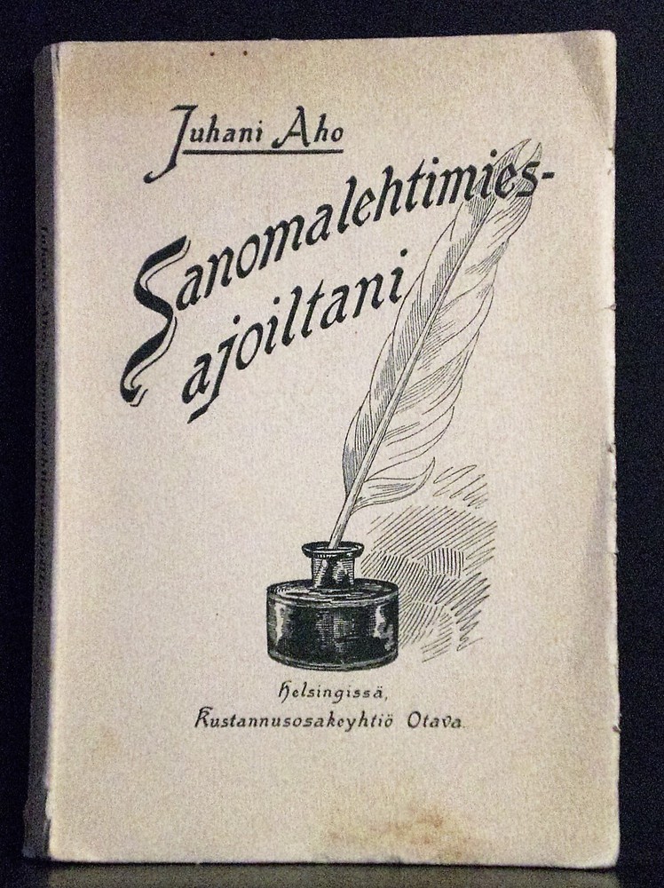Juhani Aho Sanomalehtimiesajoiltani (1911)