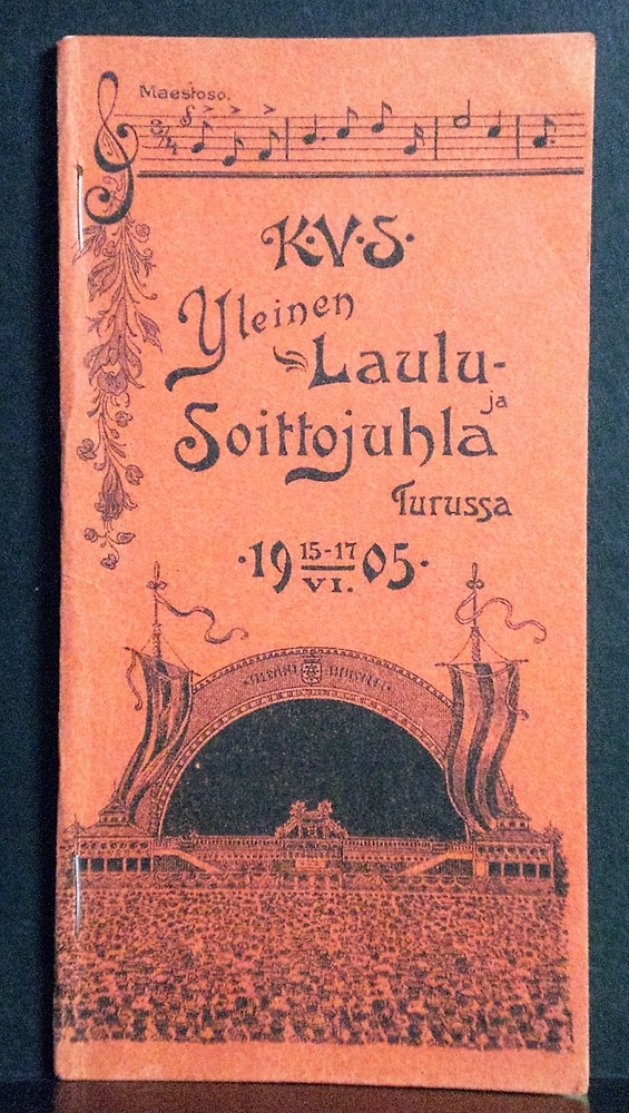 Kansanvalistus-Seuran juhlakokous sekä laulu- ja soittojuhla Turussa 1905