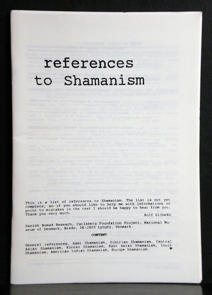 Gilbe, Rolf: References to Shamanism