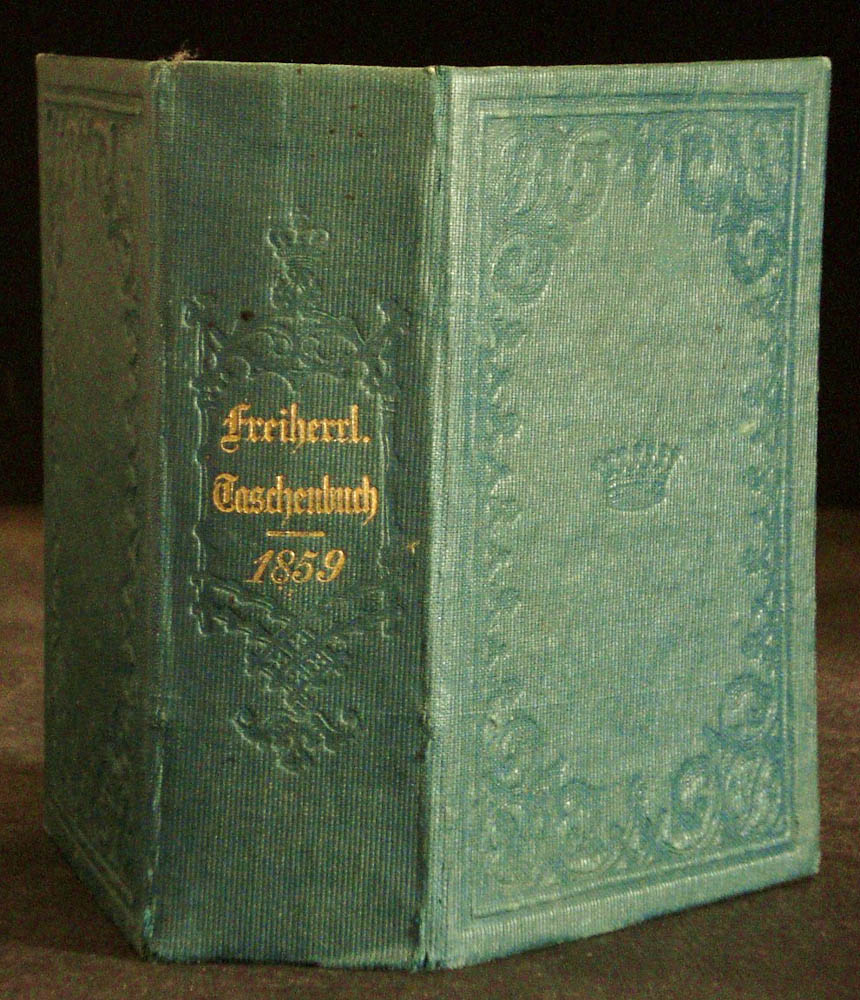 Gothaisches genealogisches Taschenbuch der freiherrlichen Häuser auf das Jahr 1859