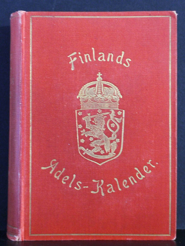 OSCAR WASASTJERNA Storfurstendömet Finlands ridderskaps och adels kalender för år 1912