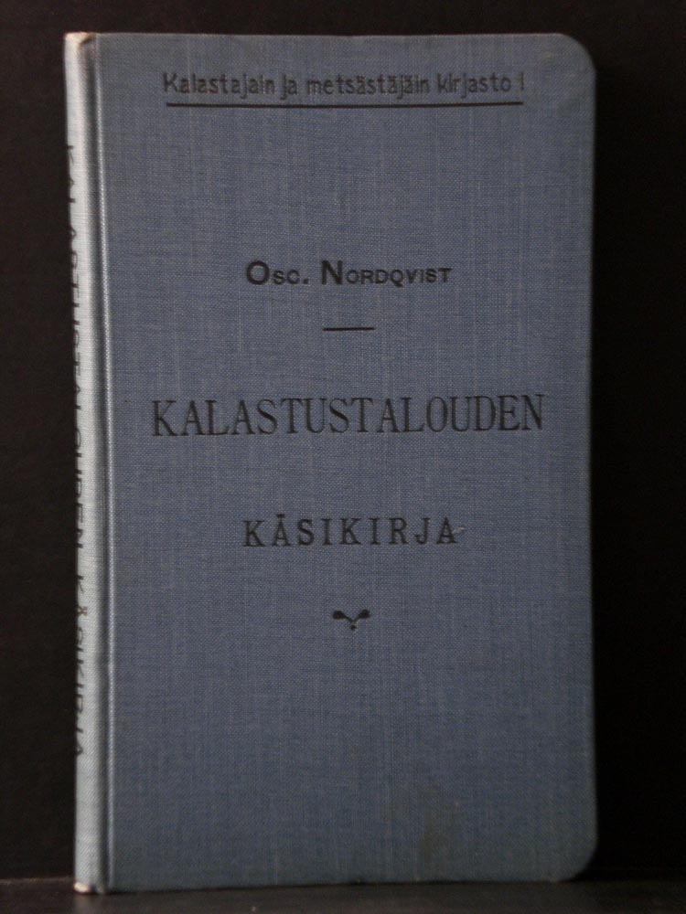 Oscar Nordqvist Kalastustalouden käsikirja (1902)