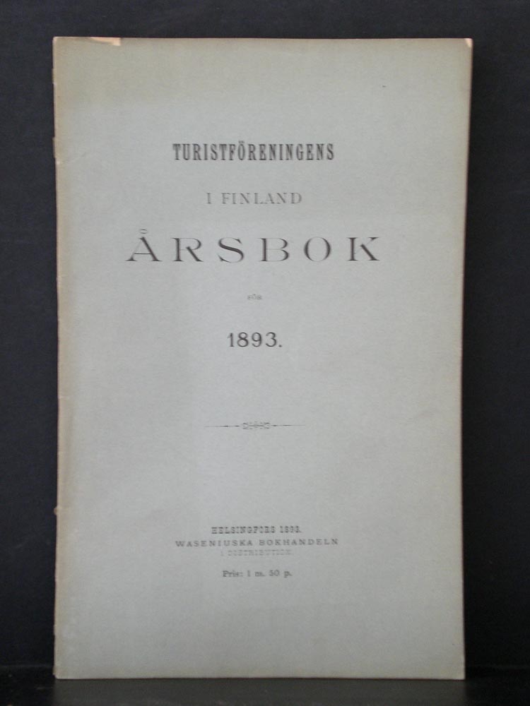 Turistföreningen i Finland årsbok för 1893