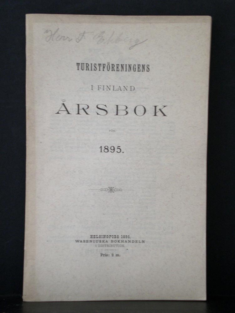 Turistföreningen i Finland årsbok för 1895