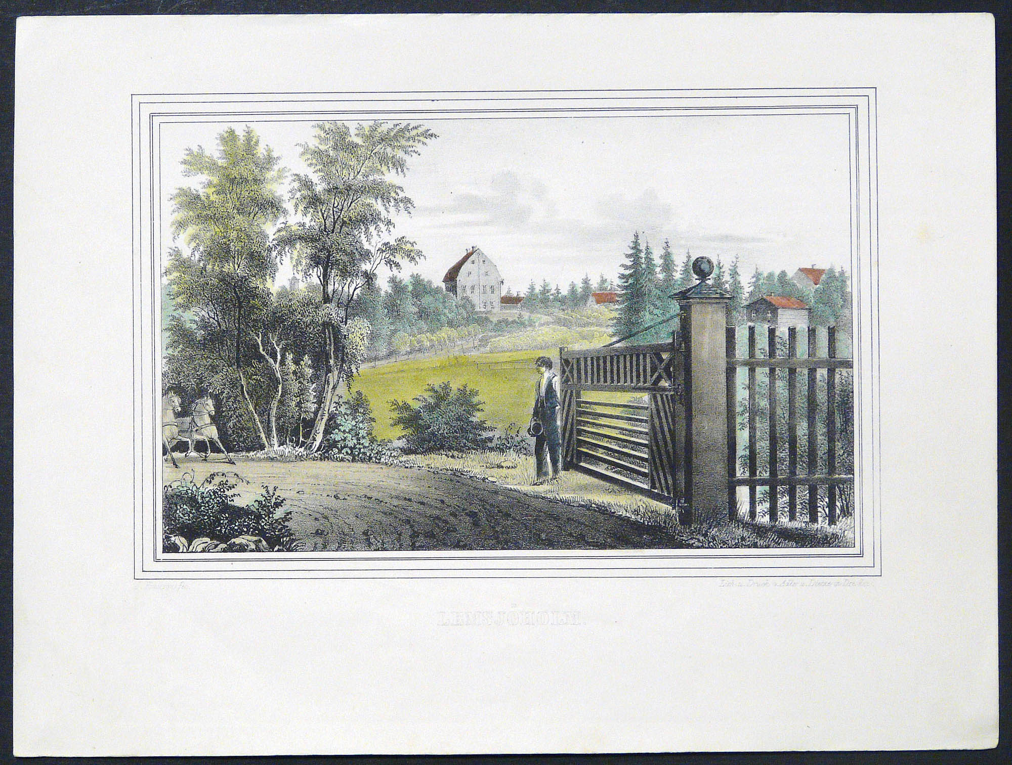 Lemsjöholm - Lempisaari. Finland framstäldt i teckningar (1845)