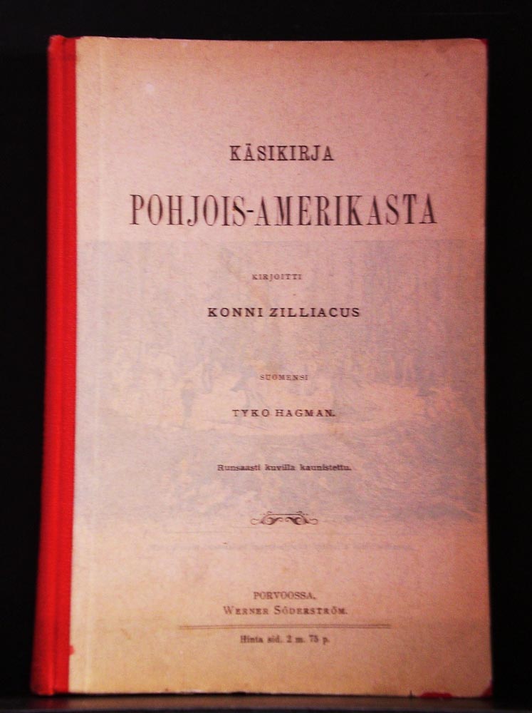 Zilliacus, Konni: Käsikirjat Pohjois-Amerikasta