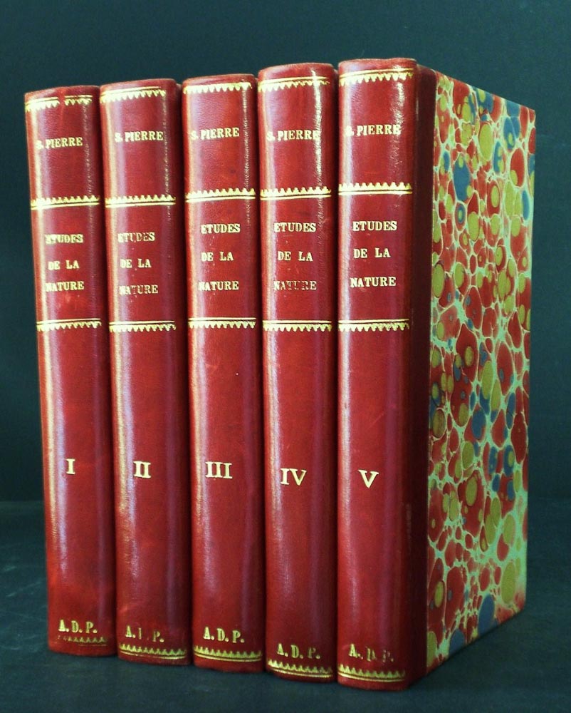SAINT-PIERRE Ètudes de la nature. Nouvelle édition, revue et corrigée (1804)