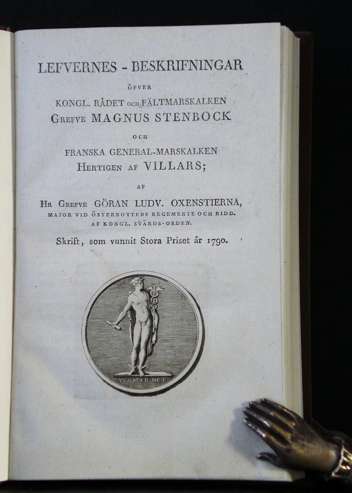 Lefvernes-Beskrifningar öfver kongl. rådet och fältmarskalken grefve Magnus Stenbock
