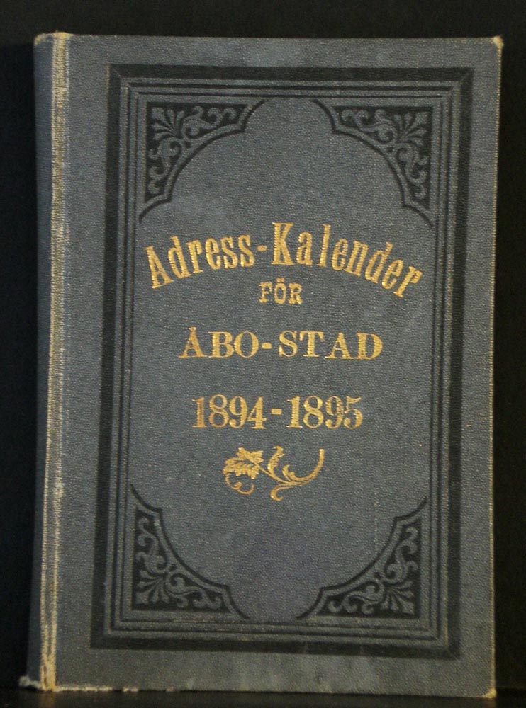 Adress-kalender för Åbo stad 1894-1895