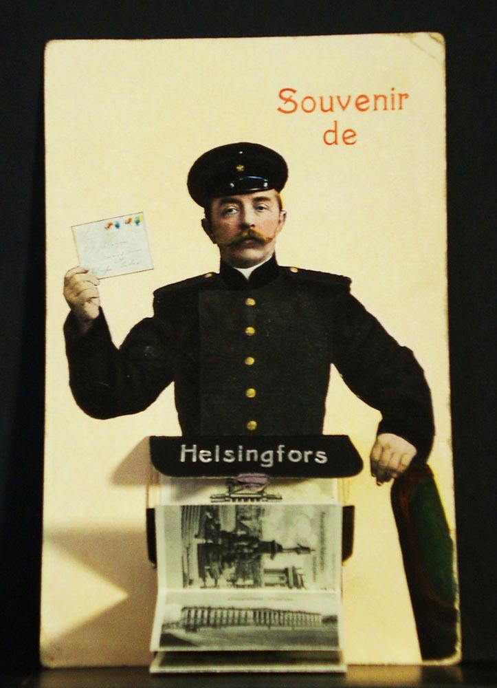 Postikortti - Vykort: helsinki.Souvenir de Helsingfors - kaupungit