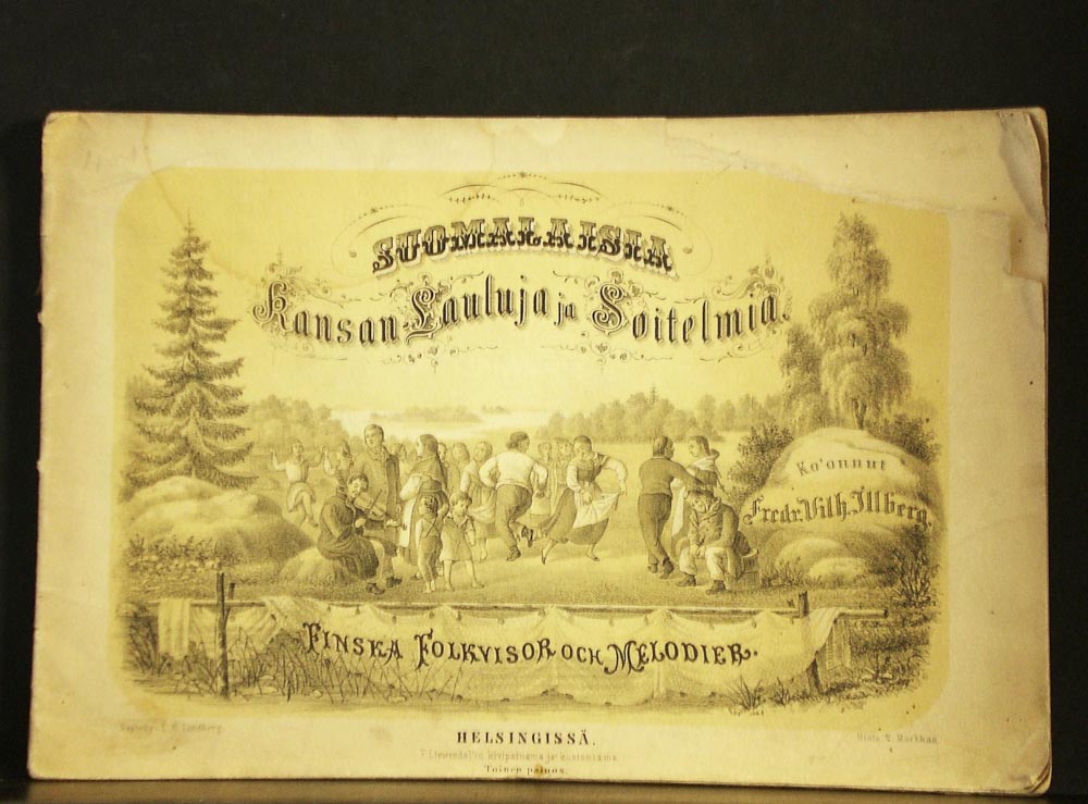Suomalaisia kansan-lauluja ja soitelmia. Finska folkvisor och melodier