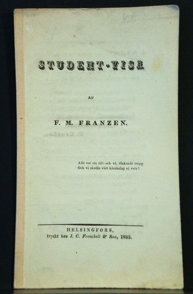 Student-visa af F. M. Franzén
