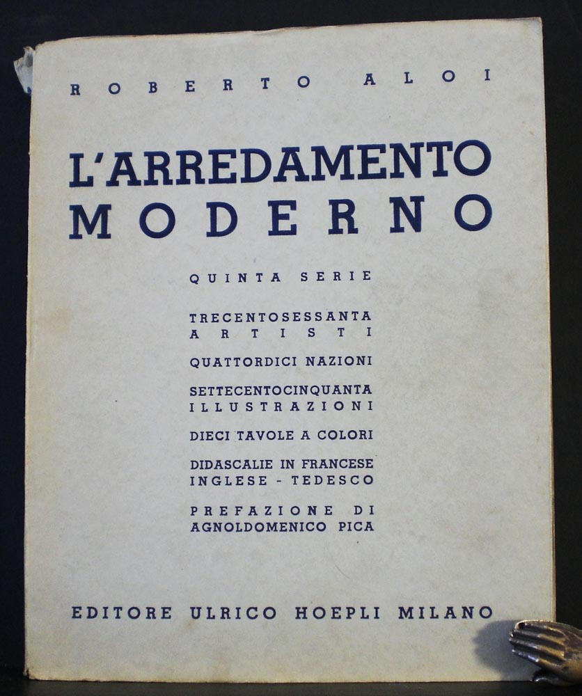 Roberto Aloi L'arredamento moderno