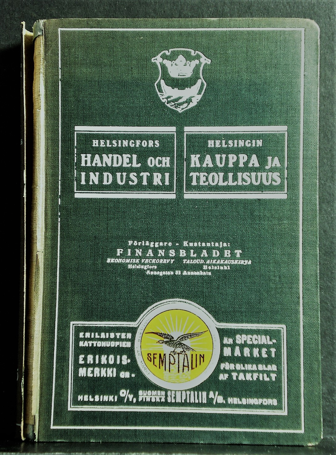 Helsingfors handel och industri. Några data ur stadens historia 1925