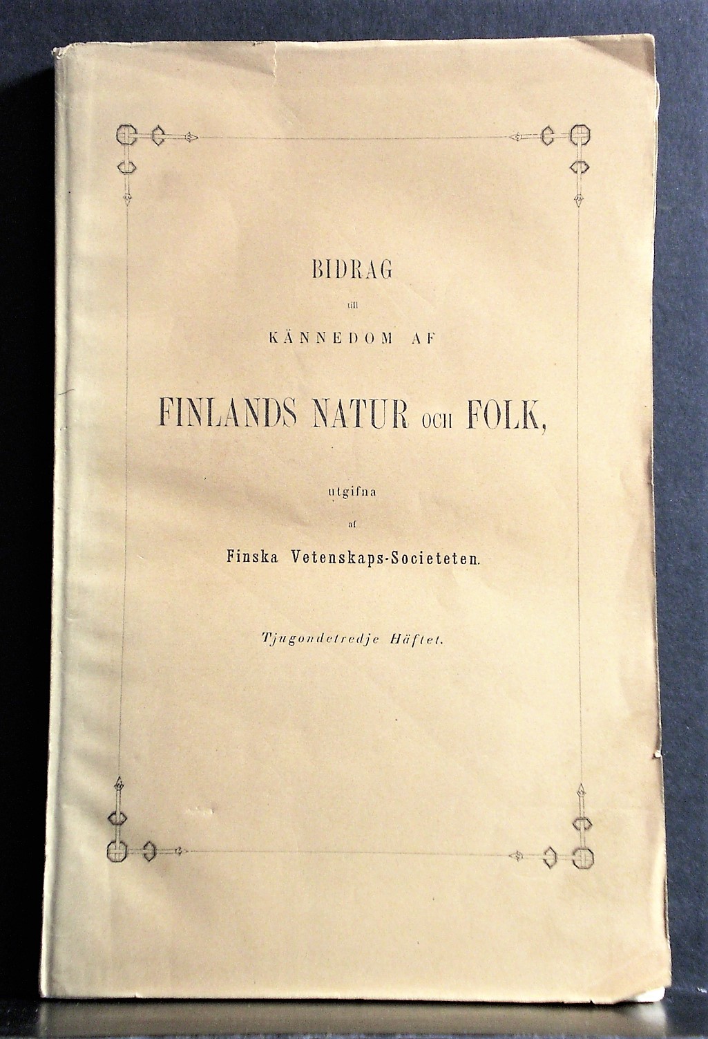 P. A. KARSTEN Mycologia Fennica. Pars secunda; Pyrenomycetes (1873)