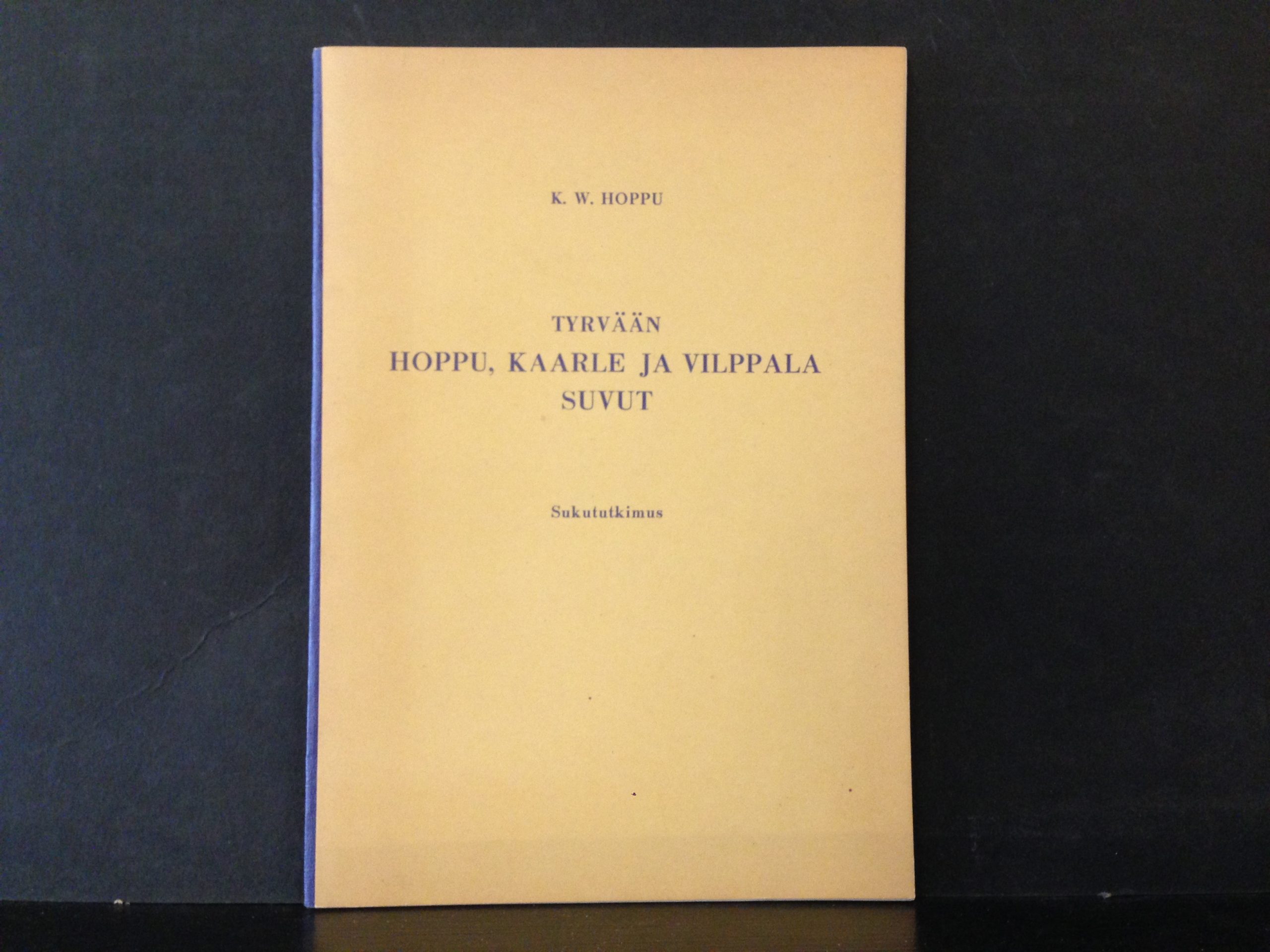 Tyrvään Hoppu, Kaarle ja Vilppala suvut