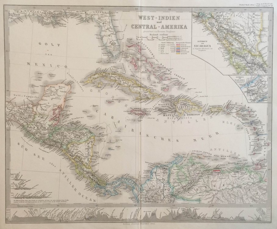 THOMSON West Indien und Central-America (1817)