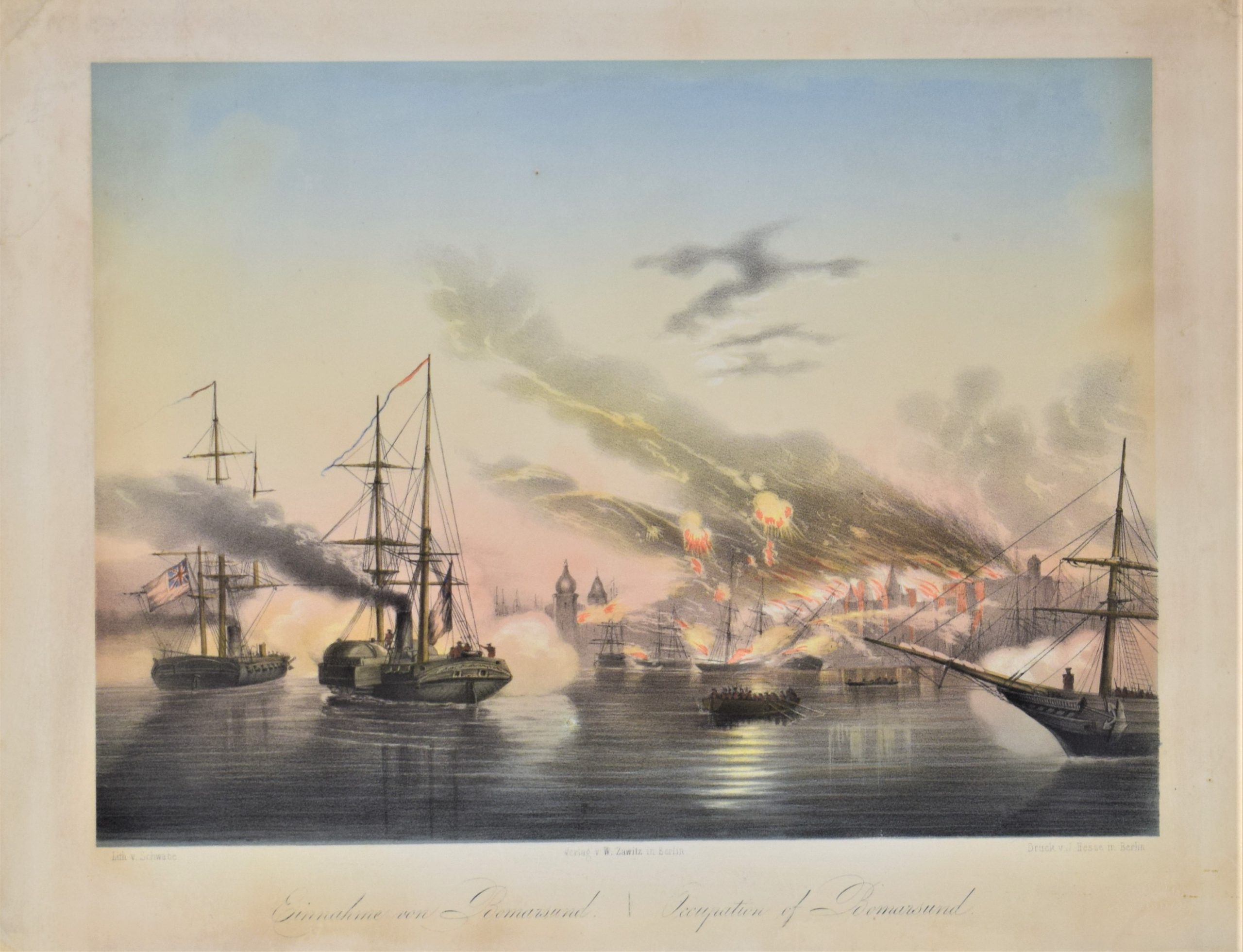Einnahme von Bomarsund - Occupation of Bomarsund