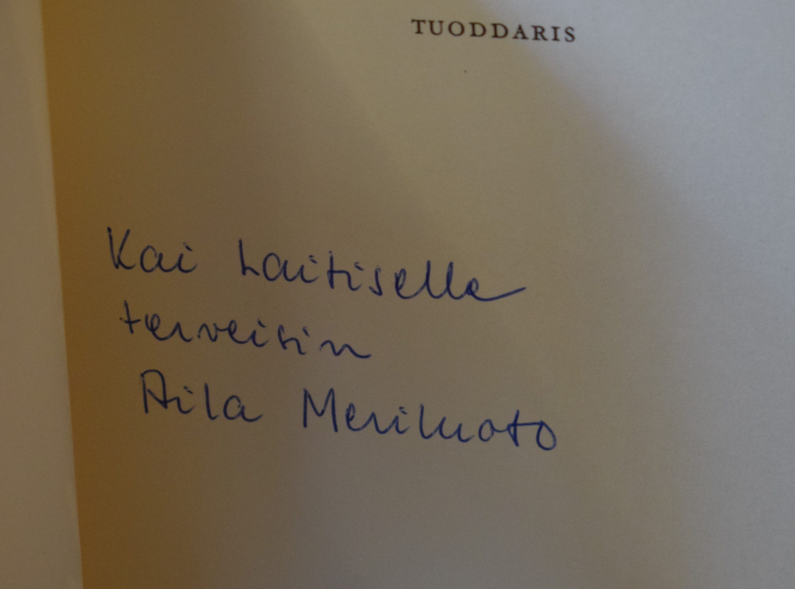 Meriluoto, Aila: Tuoddaris (*omiste) - Image 2