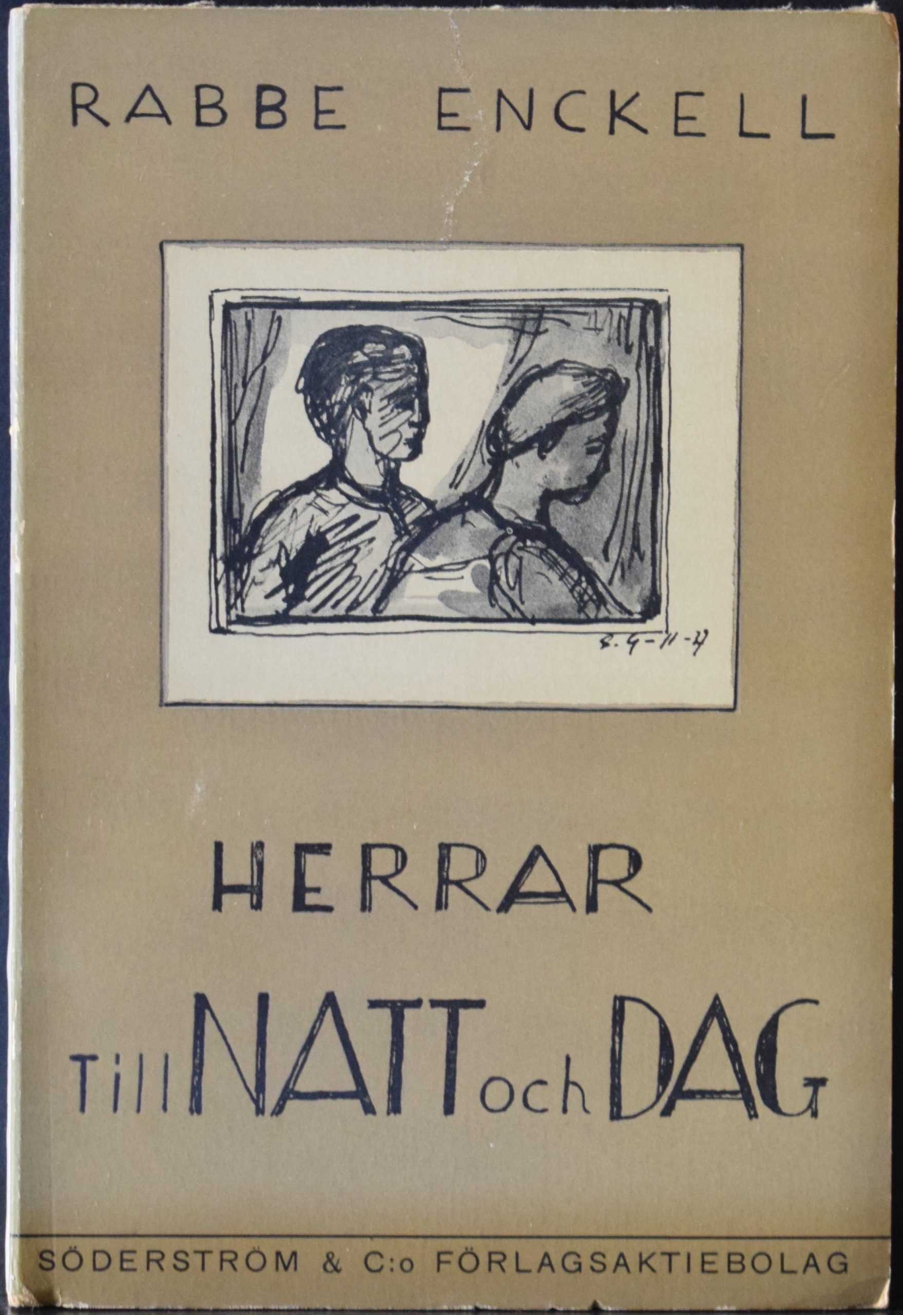 Rabbe Enckell Herrar till natt och dag (1937)